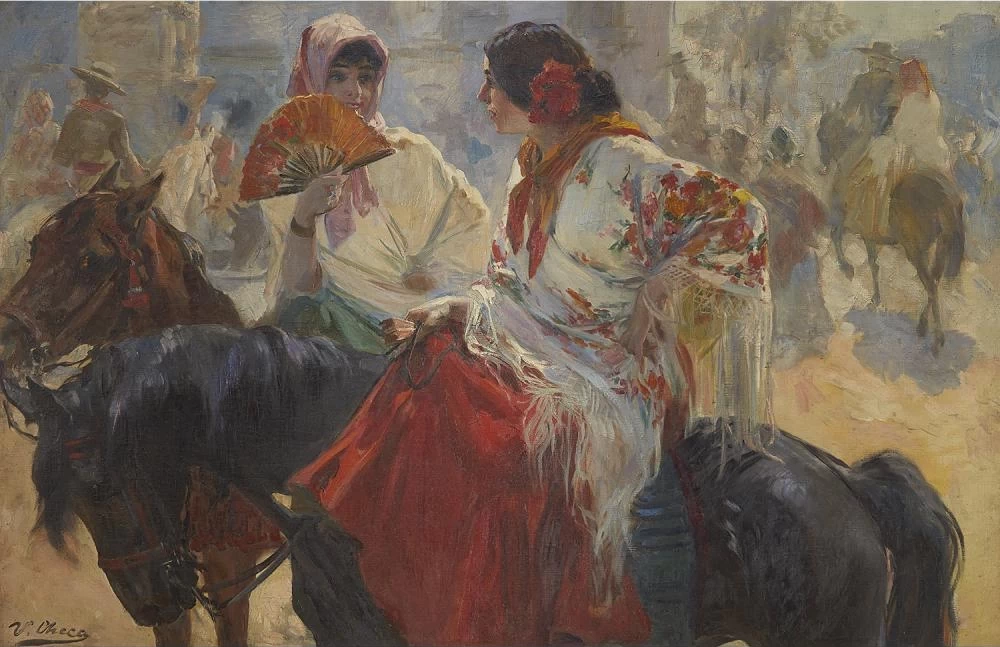 Ulpiano Checa - Cavalieri spagnoli